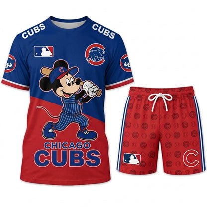 All 30 BASEBALL Teams Available-COMBO GIFTS FOR FAN | Sport Fan Set — T-Shirt + Shorts