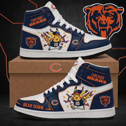 Pikachu NFL 32-Team Fan Sneakers | All 32 Football Teams Available
