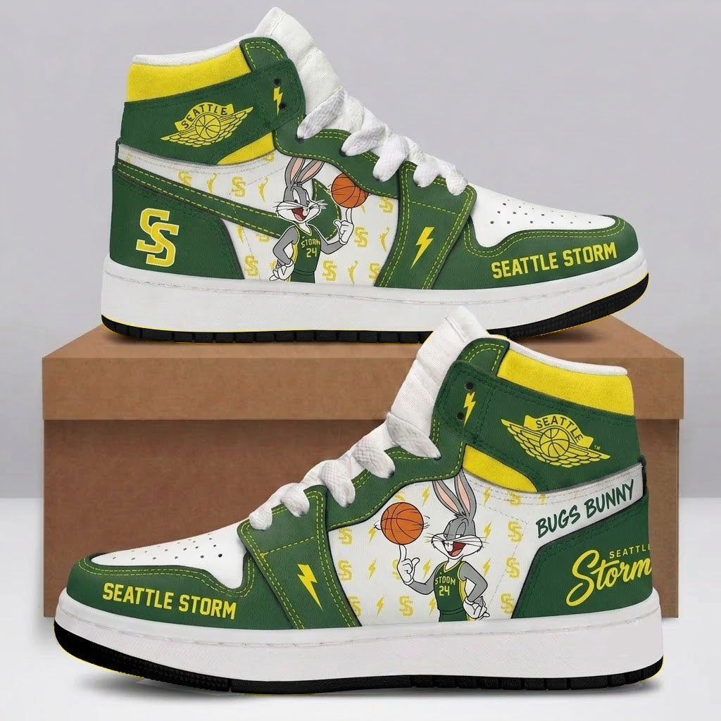 Women’s Basketball Fan High Top Sneakers | 15 WNBA Teams Available - Custom Fan Apparel Image 6