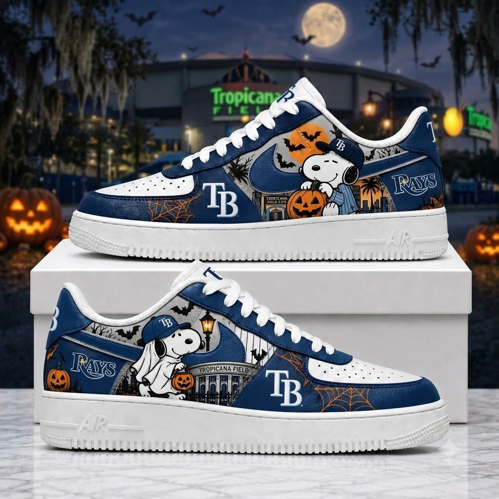 Halloween Edition - MLB Snoopy Fan Sneakers | Baseball Team Shoes Gift