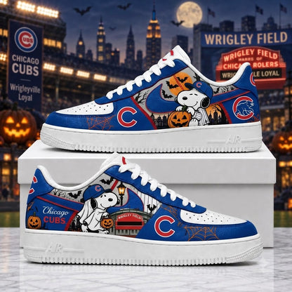 Halloween Edition - MLB Snoopy Fan Sneakers | Baseball Team Shoes Gift