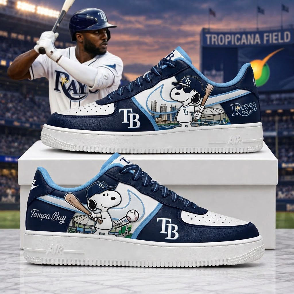 MLB Snoopy Fan Sneakers | Baseball Team Shoes Gift