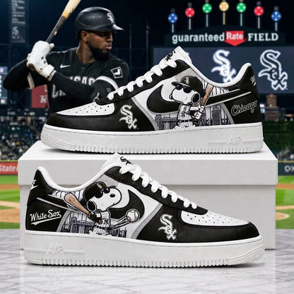 MLB Snoopy Fan Sneakers | Baseball Team Shoes Gift