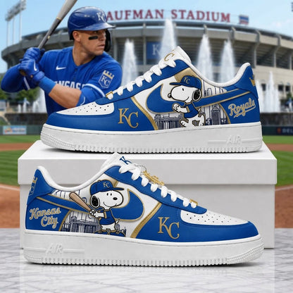 MLB Snoopy Fan Sneakers | Baseball Team Shoes Gift