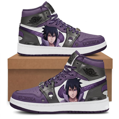 Uzumaki Naruto High Top Sneakers — Naruto Shippuden Inspired Fan Shoes - Custom Fan Apparel Image 7