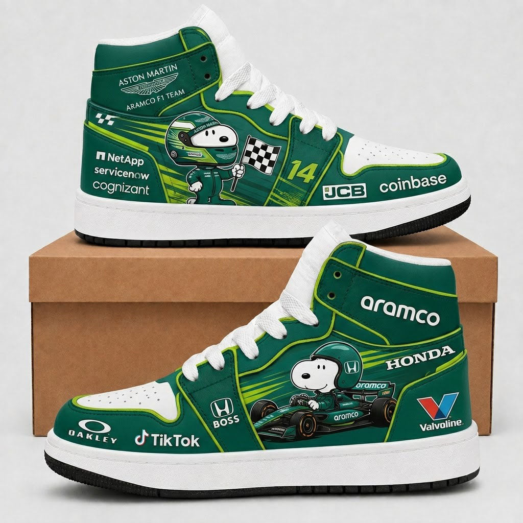 Sport Racing Fan Shoes | All 11 Formulaa Teams Available - Custom Fan Apparel Image 5