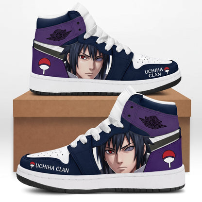 Uzumaki Naruto High Top Sneakers — Naruto Shippuden Inspired Fan Shoes - Custom Fan Apparel Image 3