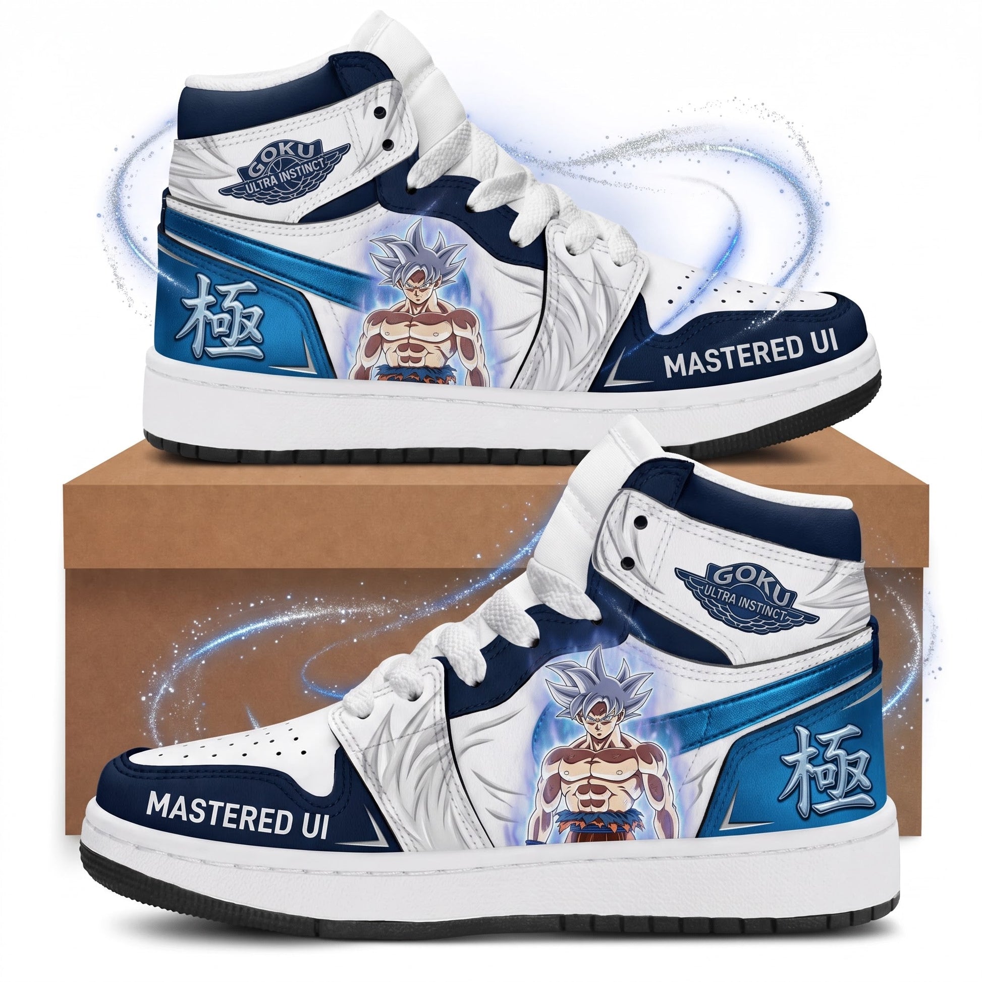 Son Goku High Top Sneakers — Dragon Ball Z Inspired Fan Shoes - Custom Fan Apparel Image 9