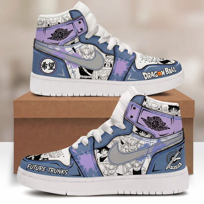 Goku Ultra Instinct High Top Sneakers — Dragon Ball Super Inspired Fan Shoes - Custom Fan Apparel Image 7