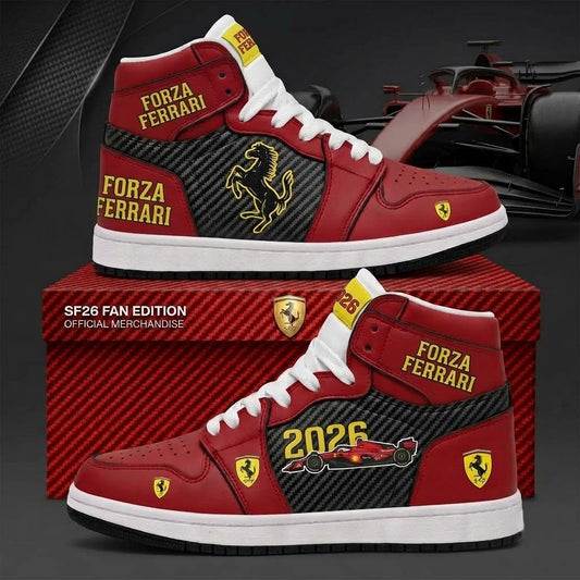 Sport Racing Fan High Top Sneakers | All 11 Formula Teams Available