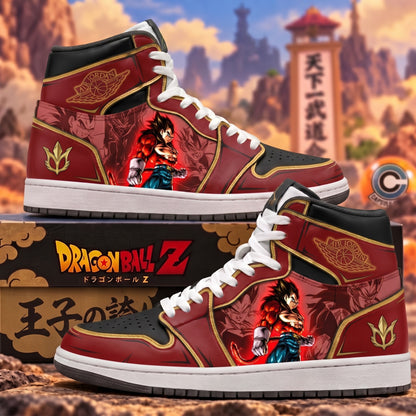 Limited Edition Vegeta Fan Shoes — Anime High Top Sneaker Gift
