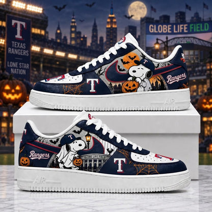 Halloween Edition - MLB Snoopy Fan Sneakers | Baseball Team Shoes Gift
