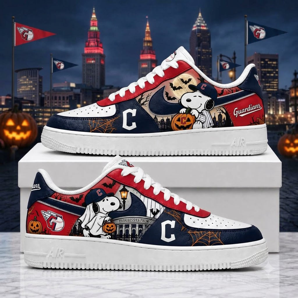 Halloween Edition - MLB Snoopy Fan Sneakers | Baseball Team Shoes Gift