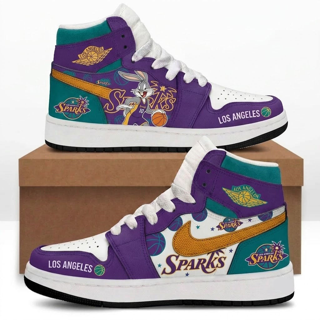Women’s Basketball Fan High Top Sneakers | 15 WNBA Teams Available - Custom Fan Apparel Image 9