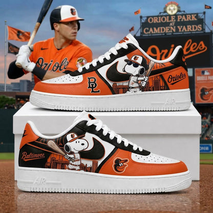MLB Snoopy Fan Sneakers | Baseball Team Shoes Gift