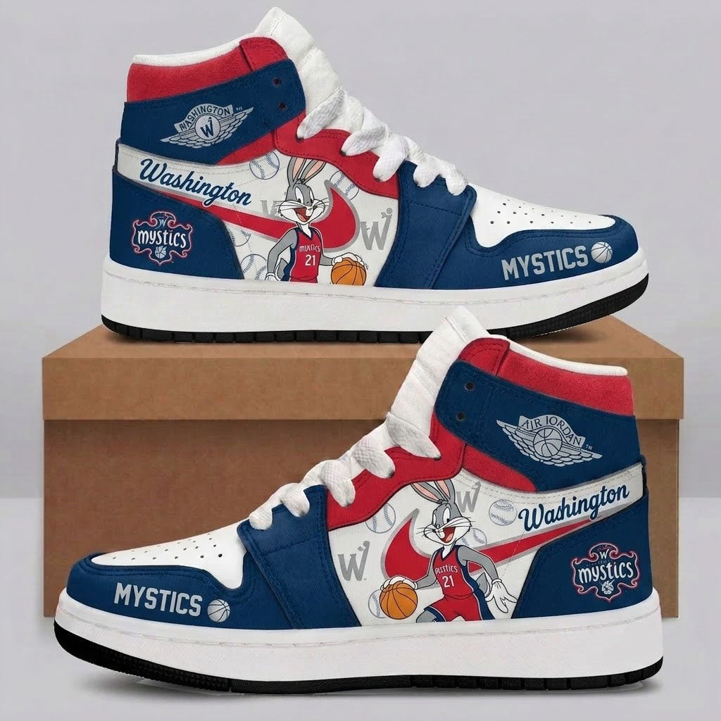 Women’s Basketball Fan High Top Sneakers | 15 WNBA Teams Available - Custom Fan Apparel Image 13