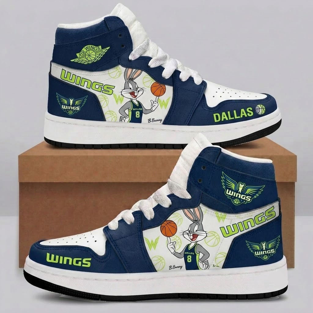 Women’s Basketball Fan High Top Sneakers | 15 WNBA Teams Available - Custom Fan Apparel Image 10