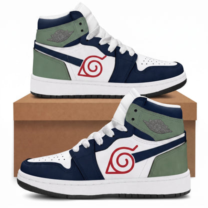 Uzumaki Naruto High Top Sneakers — Naruto Shippuden Inspired Fan Shoes - Custom Fan Apparel Image 6