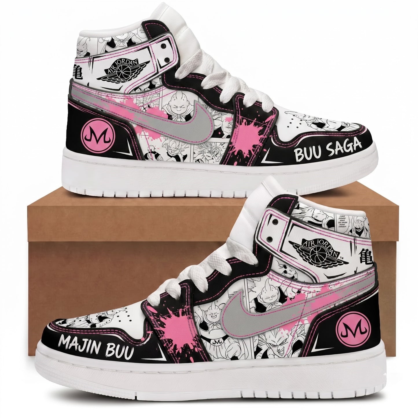 Goku Ultra Instinct High Top Sneakers — Dragon Ball Super Inspired Fan Shoes - Custom Fan Apparel Image 9