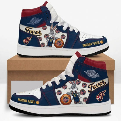 Women’s Basketball Fan High Top Sneakers | 15 WNBA Teams Available - Custom Fan Apparel Image 1