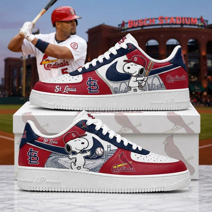 MLB Snoopy Fan Sneakers | Baseball Team Shoes Gift