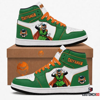 Gohan SSJ2 & Beast Anime Canvas High Top Sneakers - 03. Great Saiyaman Retro