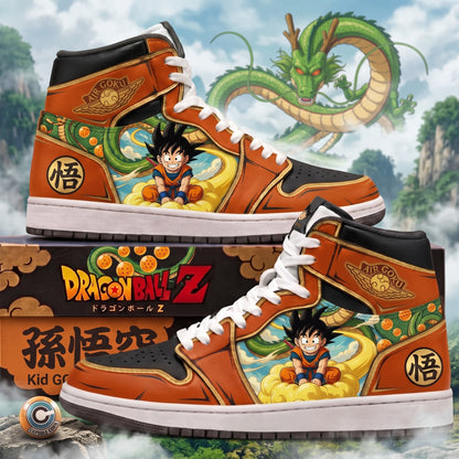 Limited Edition Son Goku Fan Shoes — Anime High Top Sneaker Gift