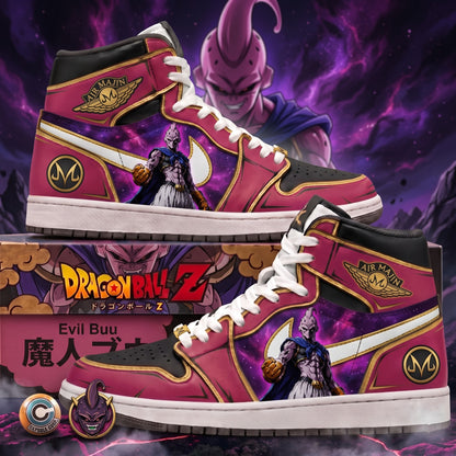 Limited Edition Majin Buu Fan Shoes — Anime High Top Sneaker Gift