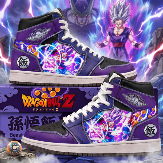Limited Edition Son Gohan Fan Shoes — Anime High Top Sneaker Gift