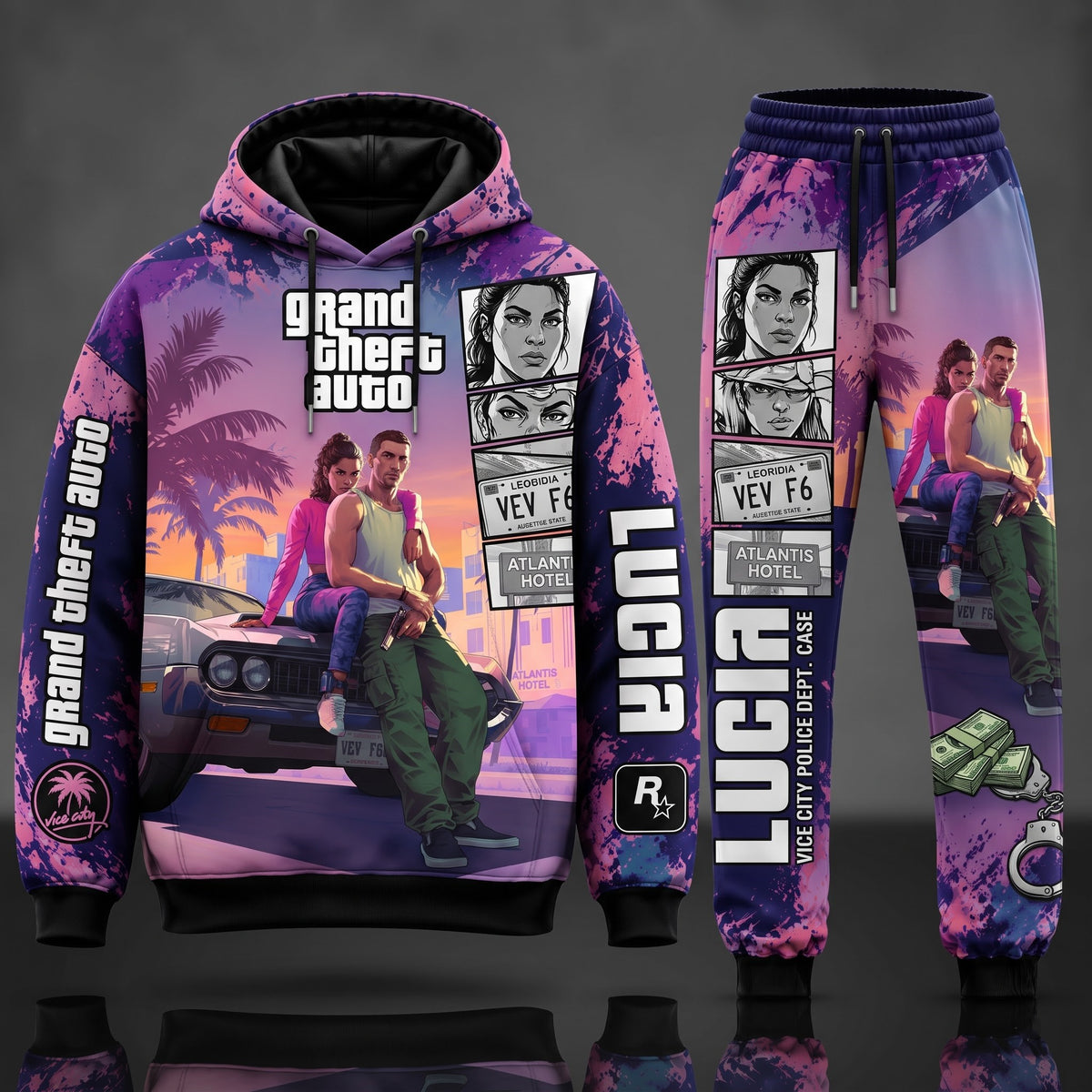 GTA6 Transformation Fan Set — GTA6 Hoodie & Sweatpants