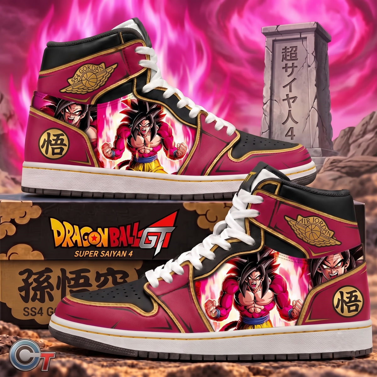 Limited Edition Son Goku Fan Shoes — Anime High Top Sneaker Gift
