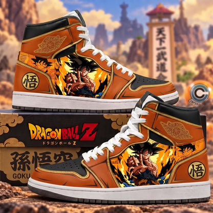 Limited Edition Son Goku Fan Shoes — Anime High Top Sneaker Gift