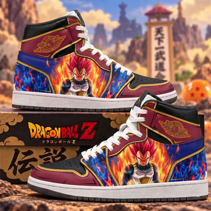 Limited Edition Vegeta Fan Shoes — Anime High Top Sneaker Gift