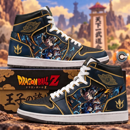 Limited Edition Vegeta Fan Shoes — Anime High Top Sneaker Gift