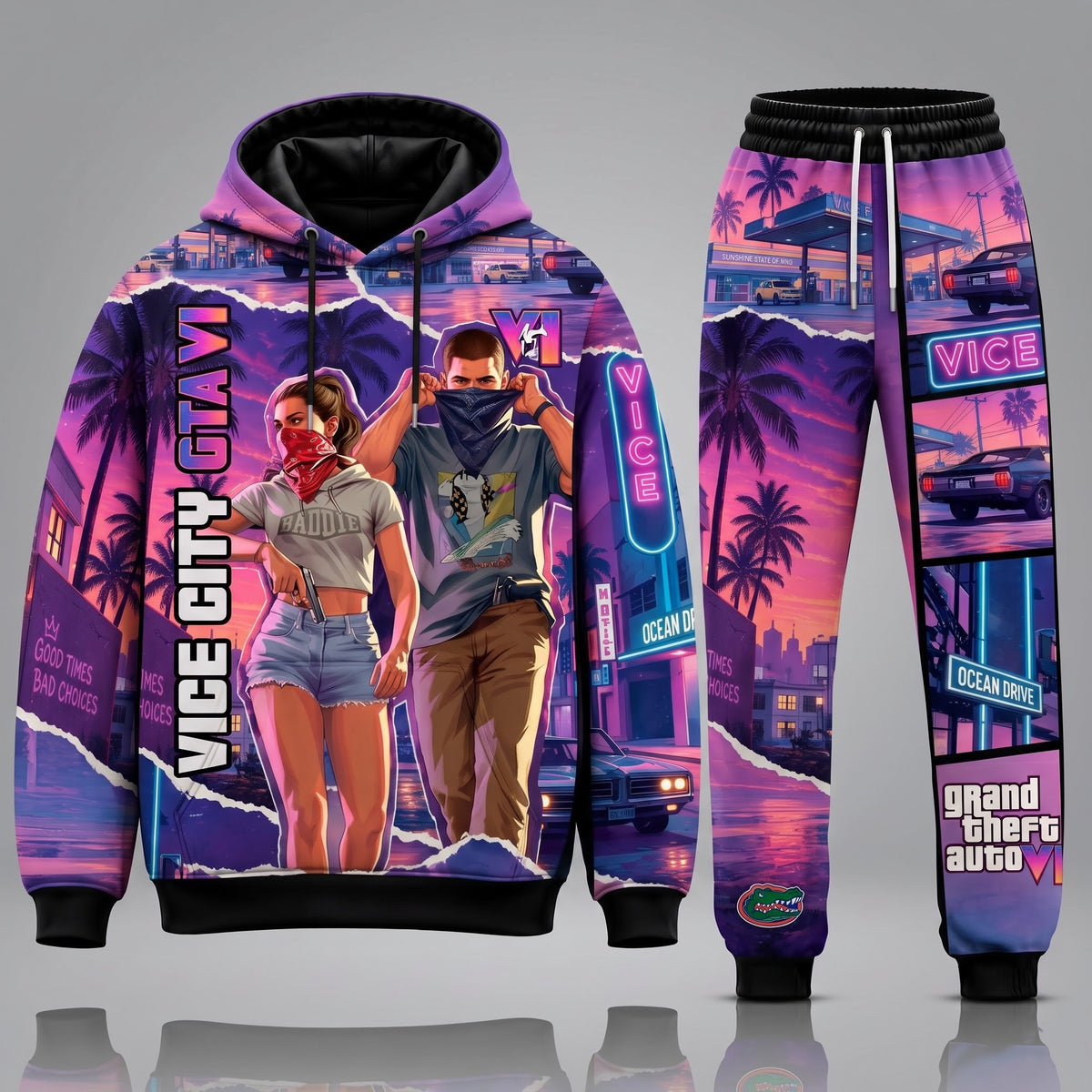 GTA VI Transformation Fan Set — GTA6 Hoodie & Sweatpants