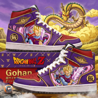 Limited Edition Son Gohan Fan Shoes — Anime High Top Sneaker Gift