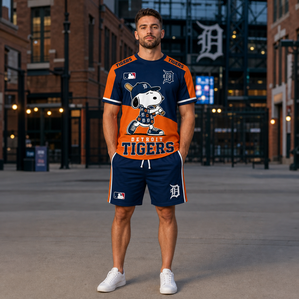 Sport Fan Set — T-Shirt + Shorts | All 30 Teams Available-COMBO GIFTS FOR FAN