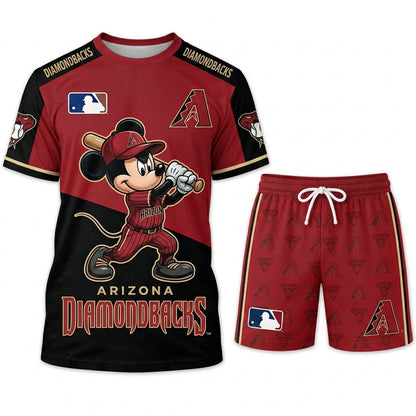 All 30 BASEBALL Teams Available-COMBO GIFTS FOR FAN | Sport Fan Set — T-Shirt + Shorts