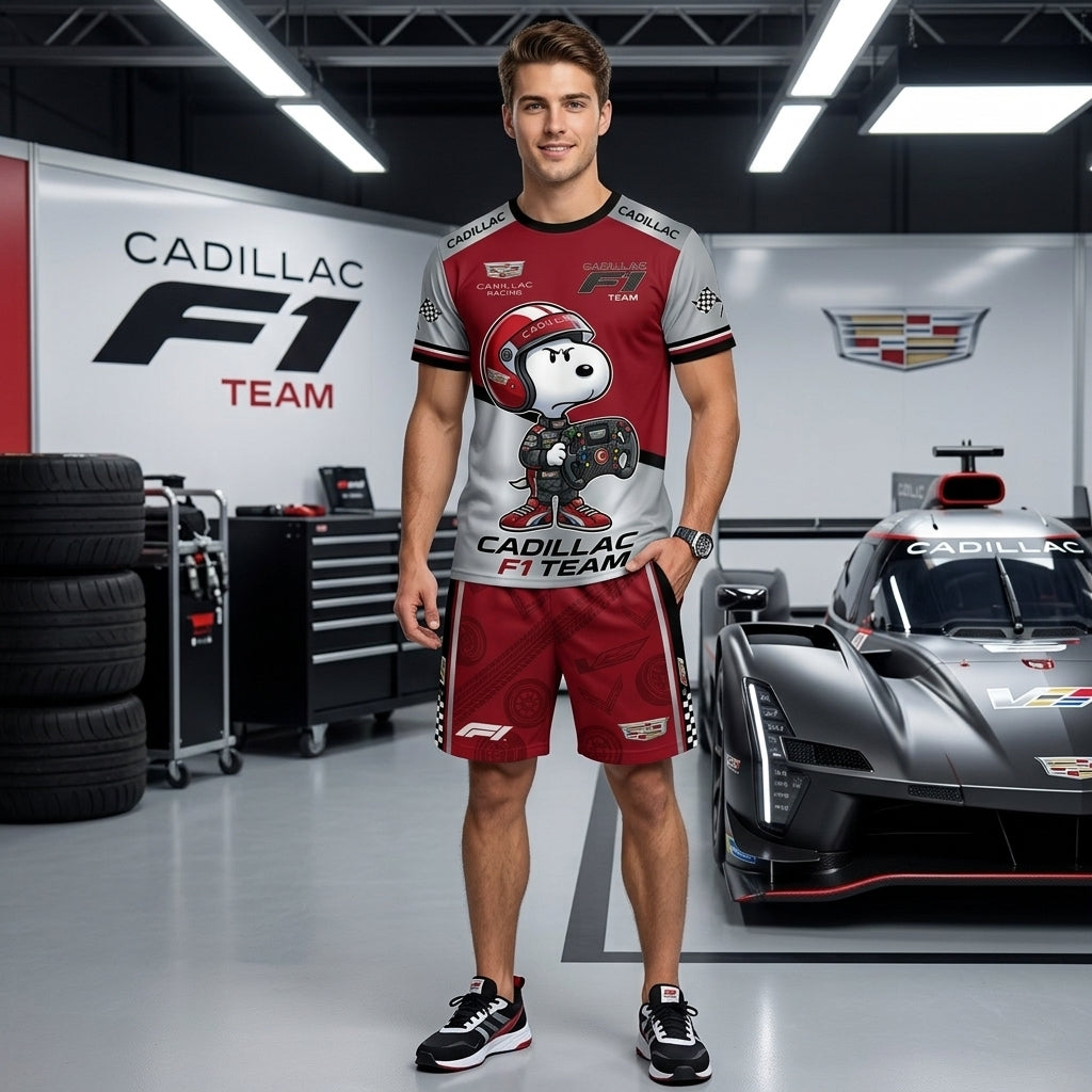 Sport Fan Set — T-Shirt + Shorts | All 10 Teams Available-COMBO GIFTS FOR SPEEDSTER FAN