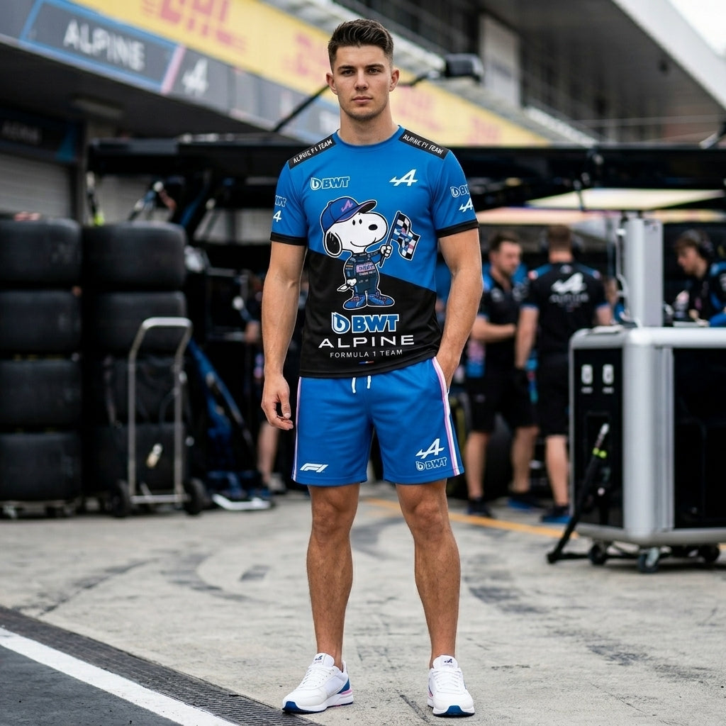 Sport Fan Set — T-Shirt + Shorts | All 10 Teams Available-COMBO GIFTS FOR SPEEDSTER FAN