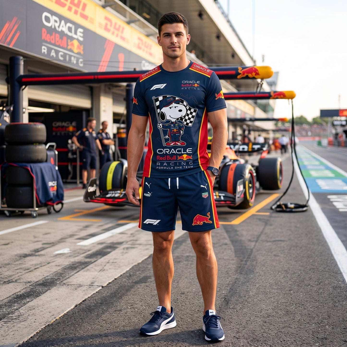 Sport Fan Set — T-Shirt + Shorts | All 10 Teams Available-COMBO GIFTS FOR SPEEDSTER FAN