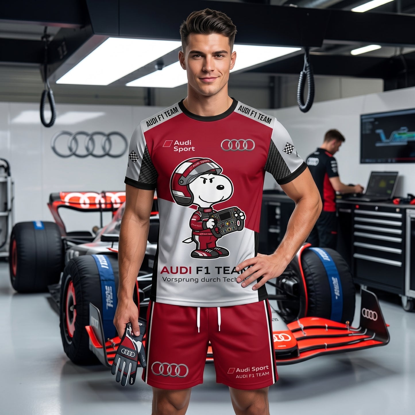 Sport Fan Set — T-Shirt + Shorts | All 10 Teams Available-COMBO GIFTS FOR SPEEDSTER FAN