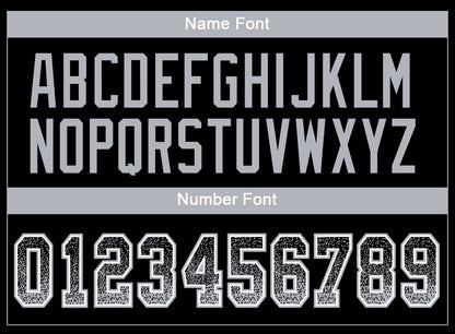 Custom Black Gray-White Drift Fashion Football Jersey