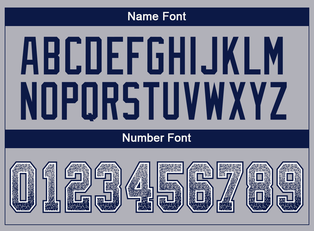 Custom Gray Navy-White Drift Fashion Football Jersey