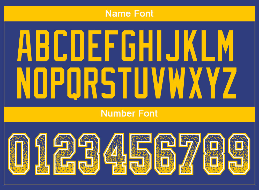 Custom Royal Yellow-White Drift Fashion Football Jersey