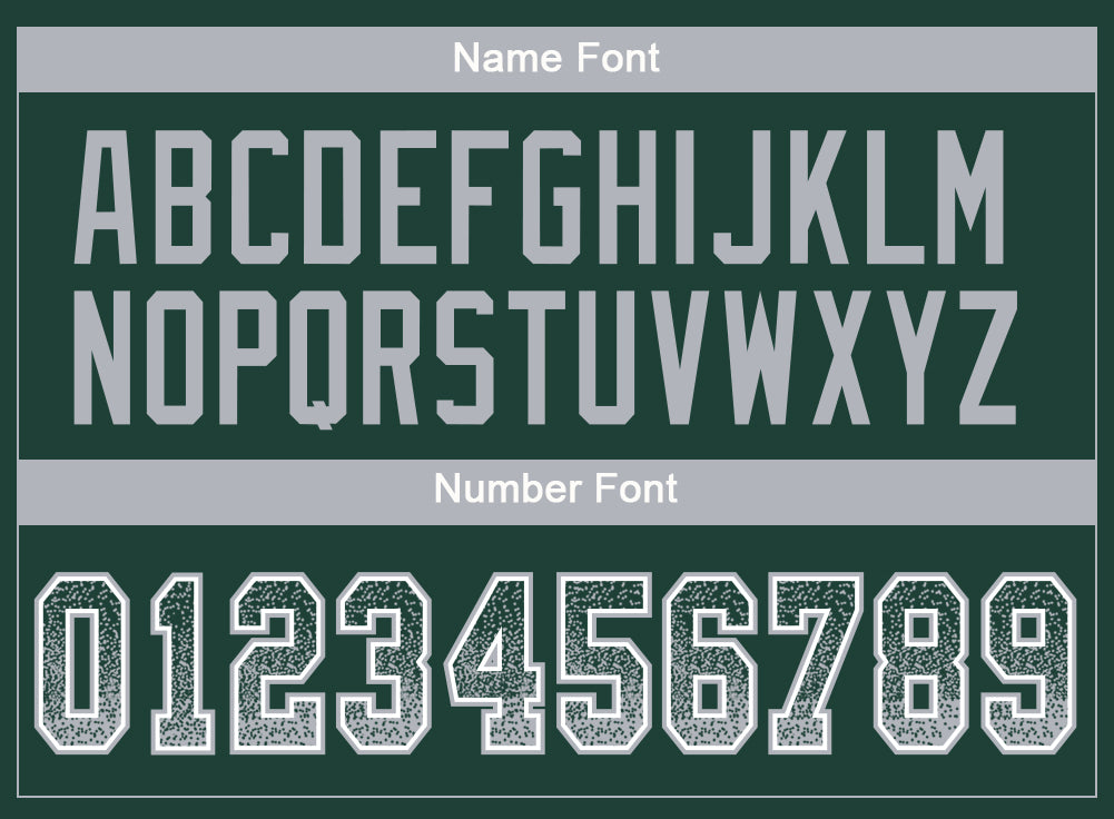 Custom Green Gray-White Drift Fashion Football Jersey