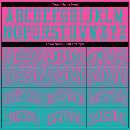 Custom Stitched Pink Aqua Fade Fashion Sports Pullover Sweatshirt Hoodie