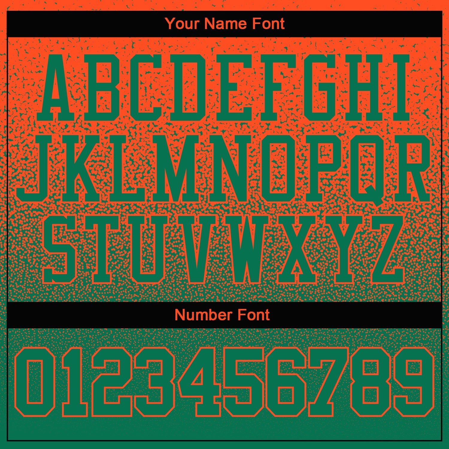 Custom Stitched Orange Kelly Green Fade Fashion Sports Pullover Sweatshirt Hoodie