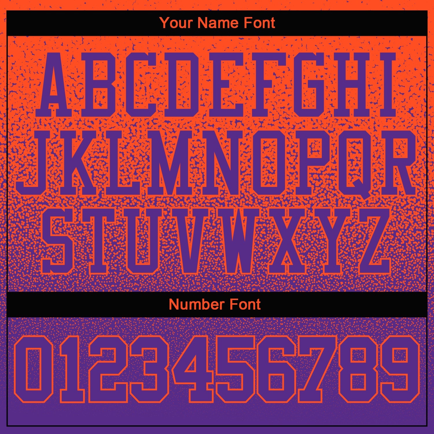 Custom Stitched Orange Purple Fade Fashion Sports Pullover Sweatshirt Hoodie