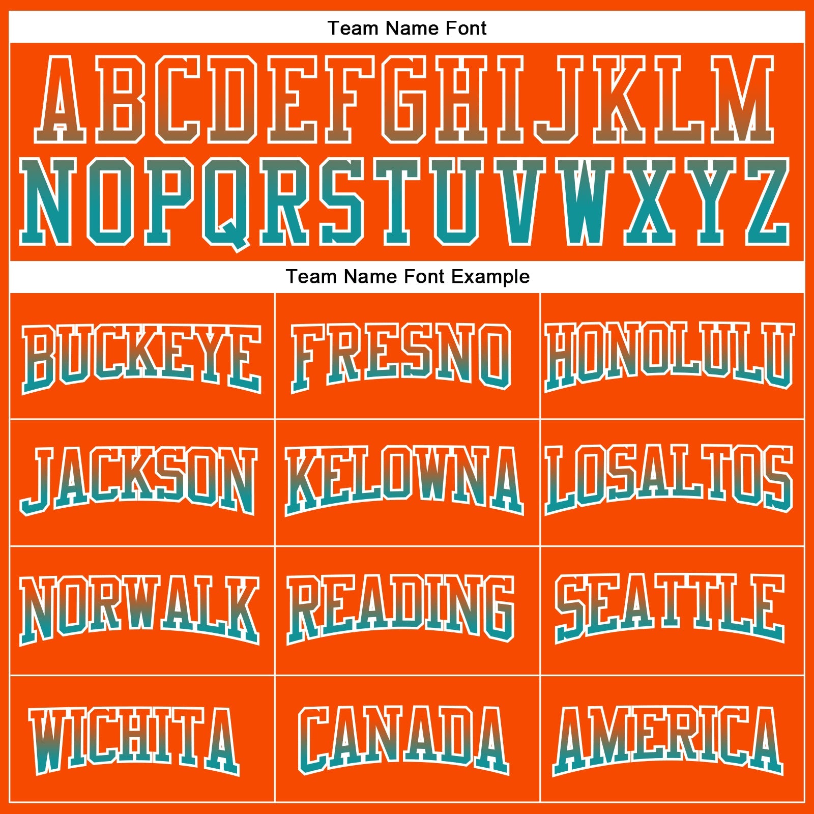 Custom Stitched Orange Teal-White Fade Fashion Arrow Sports Pullover Sweatshirt Hoodie